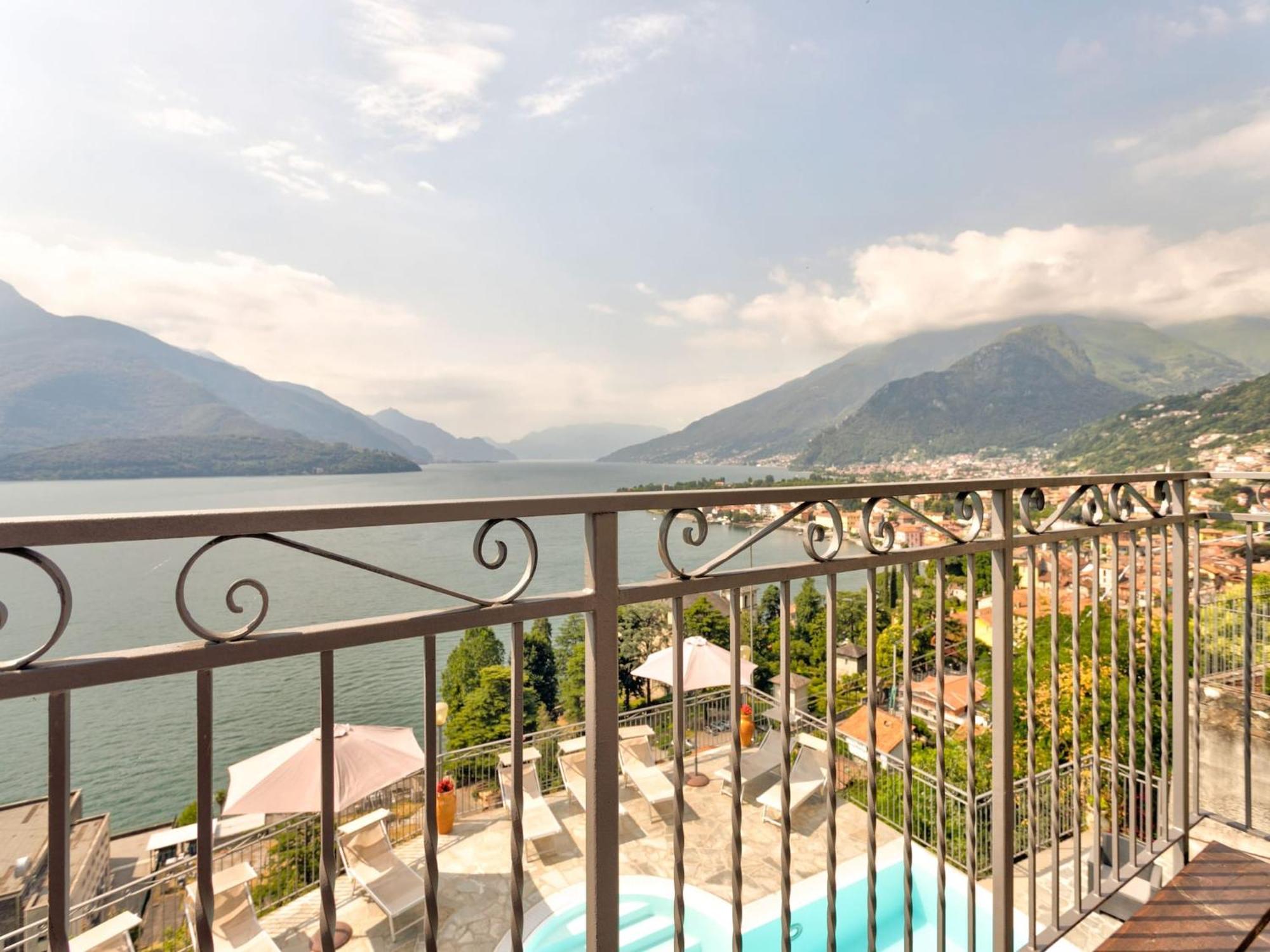 Ferienwohnung Wonderful Flat With Swimming Pool Lift And Garden Gravedona Exterior foto
